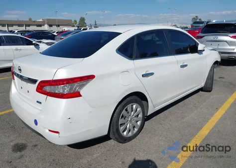 2013 Nissan Sentra S from USA, damaged, VIN 3N1AB7AP4DL756168